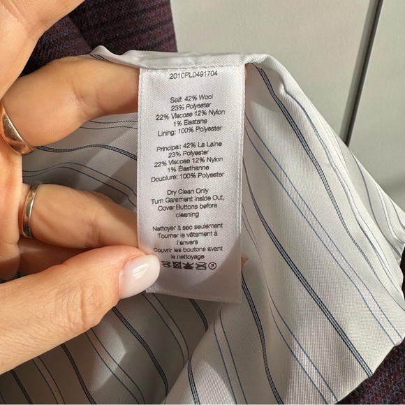 Veronica Beard Purple Plaid Blazer - Picture 8 of 10